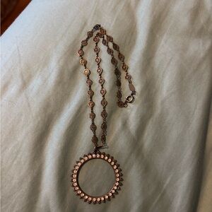 Elegant Brown Necklace